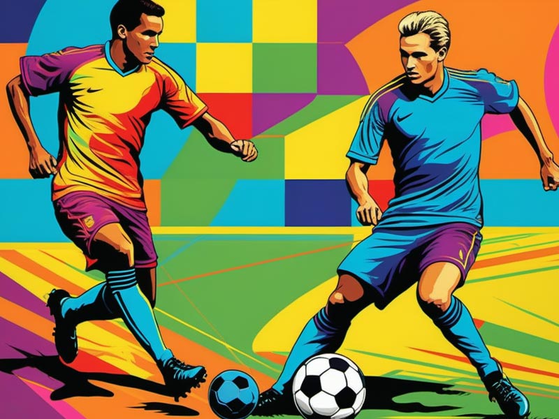 可惜！马内晃开防守，内切起脚兜射击中立柱